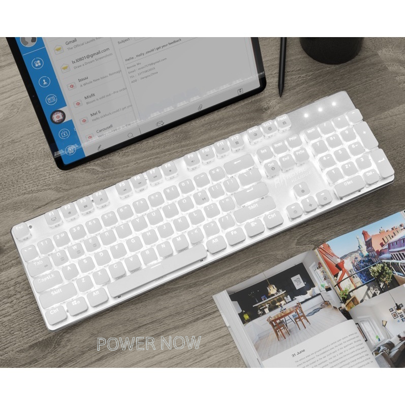Bàn Phím Cơ Không Dây Full Size Hotswap RK Dragon Shield. Bluetooth 5.0/ Wifi/ Có Dây. Chính Hãng Royal Kludge