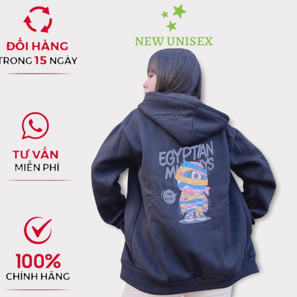 ÁO KHOÁC NỈ NGOẠI NỮ FORM RỘNG PHỐI NÓN TP [NewUnisex]