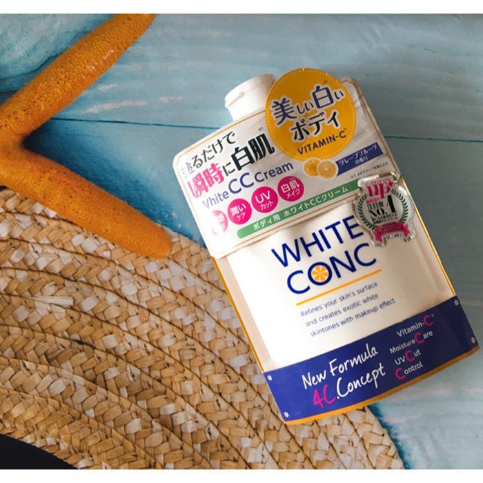 Dưỡng thể White Con CC cream 200g Nhật bản