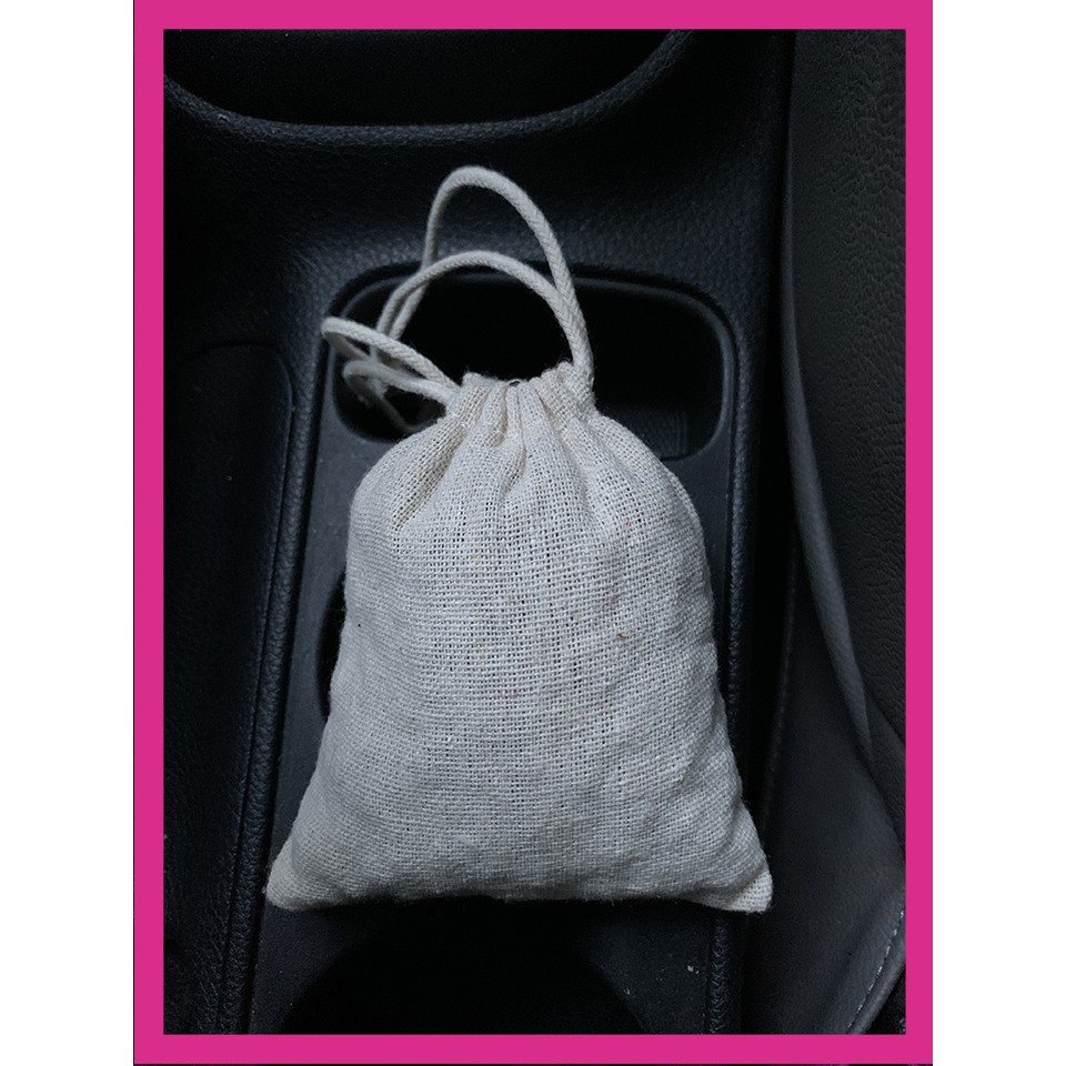 Túi cà phê treo xe ô ô - Túi thơm hạt cà phê rang nguyên chất hút ẩm khử mùi