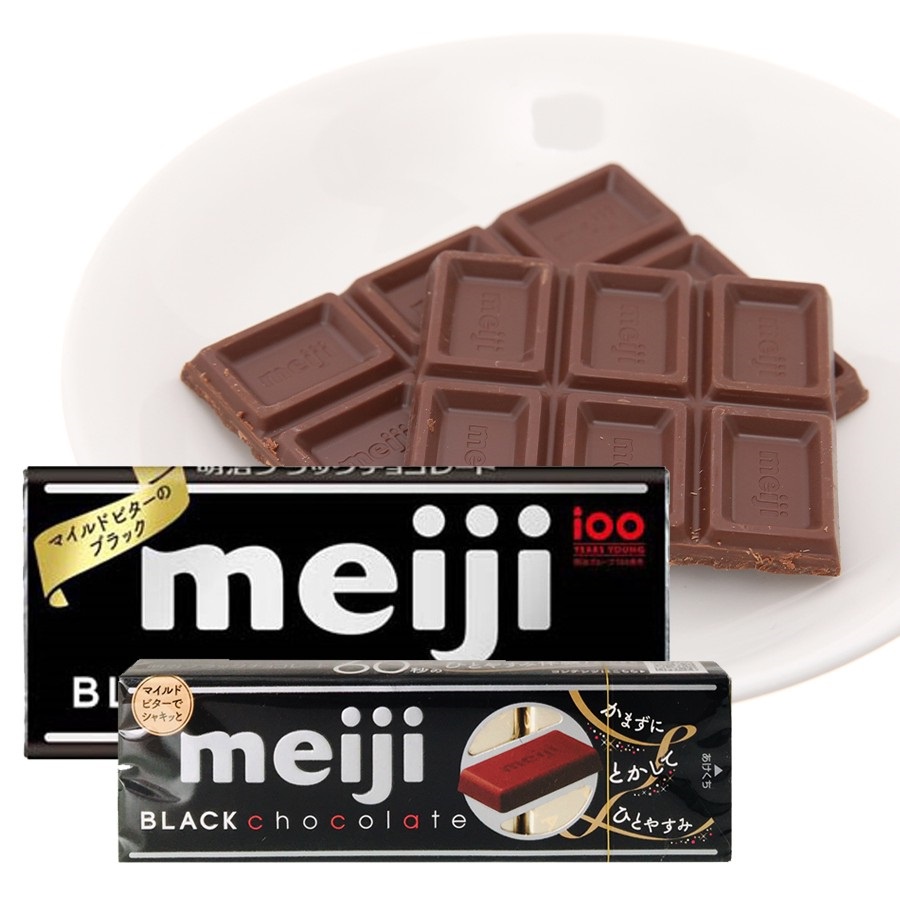 Kẹo Socola Tươi Sữa, đen Meiji Milk Chocolate Nhật Bản hộp 41g/42g/50g/120g