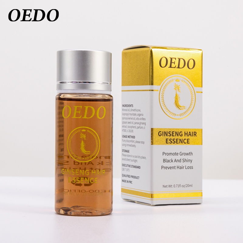 Set 2 serum tinh chất nhân sâm OEDO kích thích tóc mọc dày phục hồi chân tóc mạnh mẽ nhanh chóng