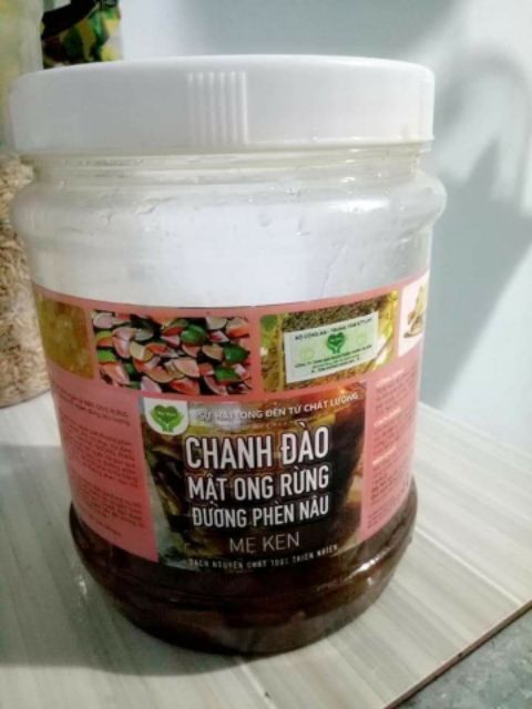 CHANH ĐÀO NGÂM MẬT ONG RỪNG MẸKEN