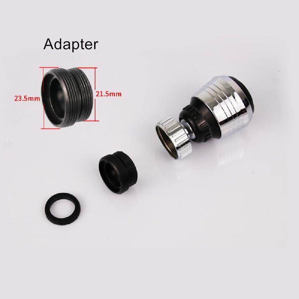 Vòi hoa sen bằng nhựa giả kim loại với tay cầm đơn tiện dụng cho nhà tắm/ nhà bếp