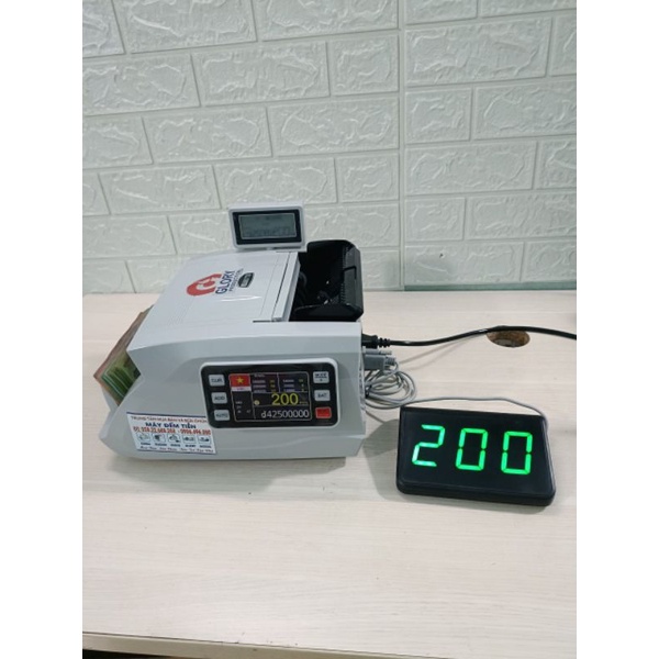 Máy đếm tiền  CAO CẤP.  Máy đếm tiền đa chức năng, phân loại từng mệnh giá, tổng số tiền cần đếm