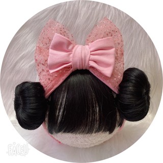 Mũ turban gắn tóc cho bé yêu