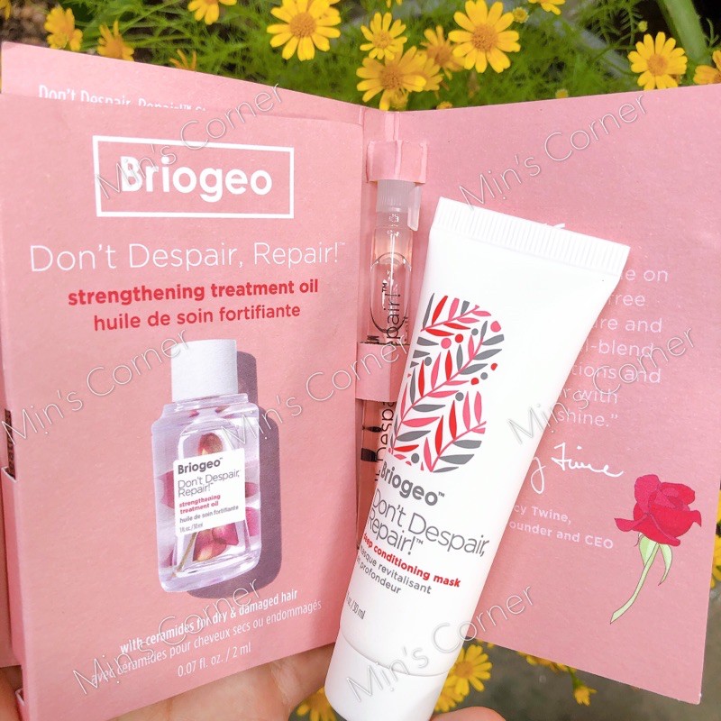 (Sẵn) Mặt nạ ủ phục hồi tóc Briogeo Don't Despair, Repair! ™ Deep Conditioning Mask | BigBuy360 - bigbuy360.vn