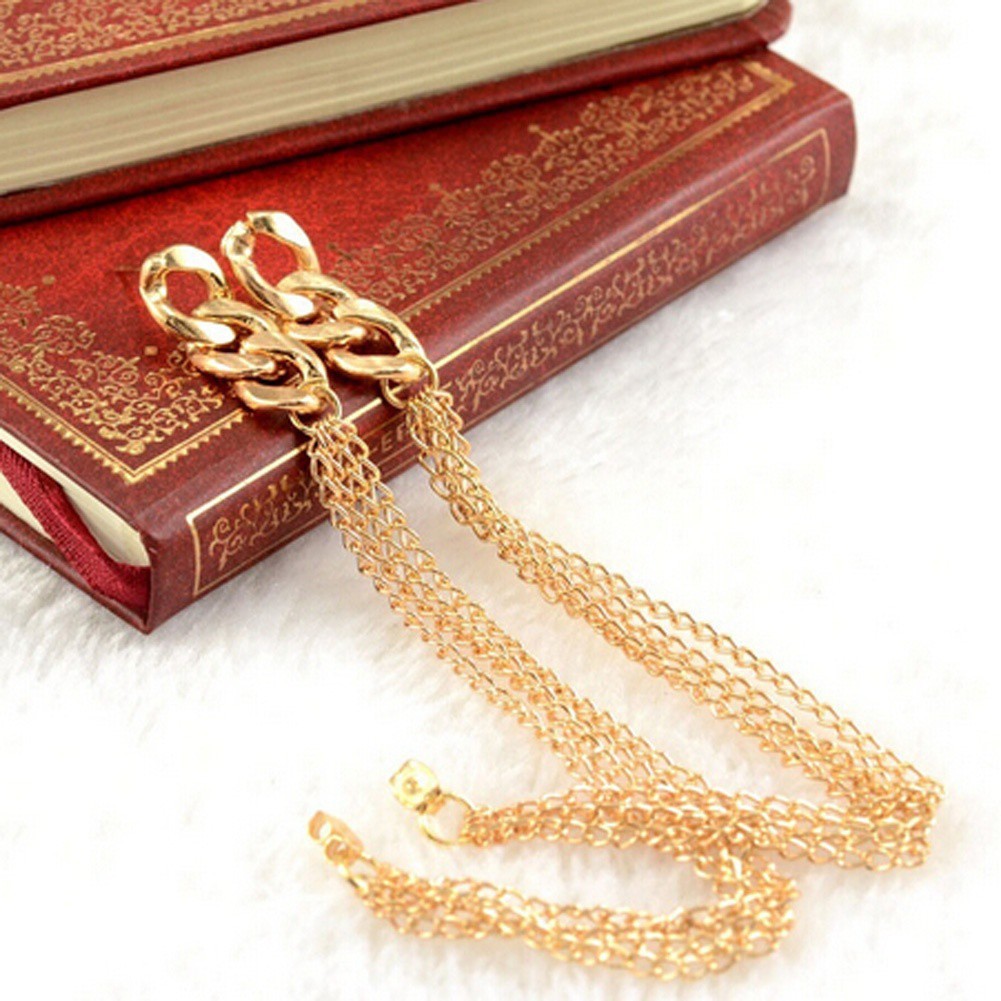 Hoa tai dáng dài hình dây xích thời thượng