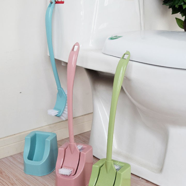 [Mã LIFEHL15K giảm 10% đơn 0Đ] chổi cọ toilet , bồn cầu, nhà vệ sinh 2 đầu đa năng