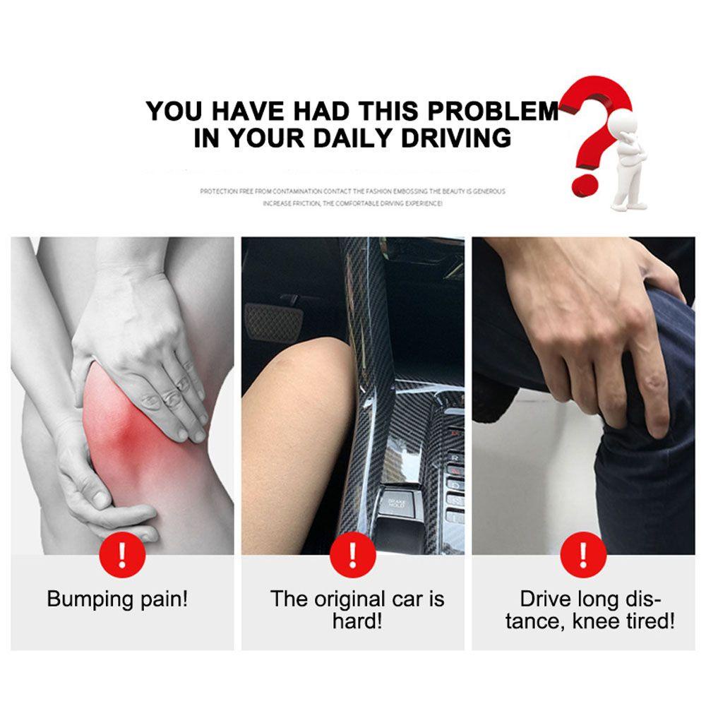 Đệm Đầu Gối Bằng Da Co Giãn Sáng Tạo Thông Dụng Hỗ Trợ Trang Trí Nội Thất Xe Hơi