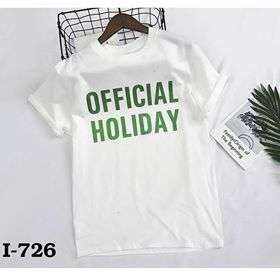 Áo Thun Nam Nữ Tay Lỡ Unisex Oversize Form Rộng Basic Tee Hình chữ OFFICIAL