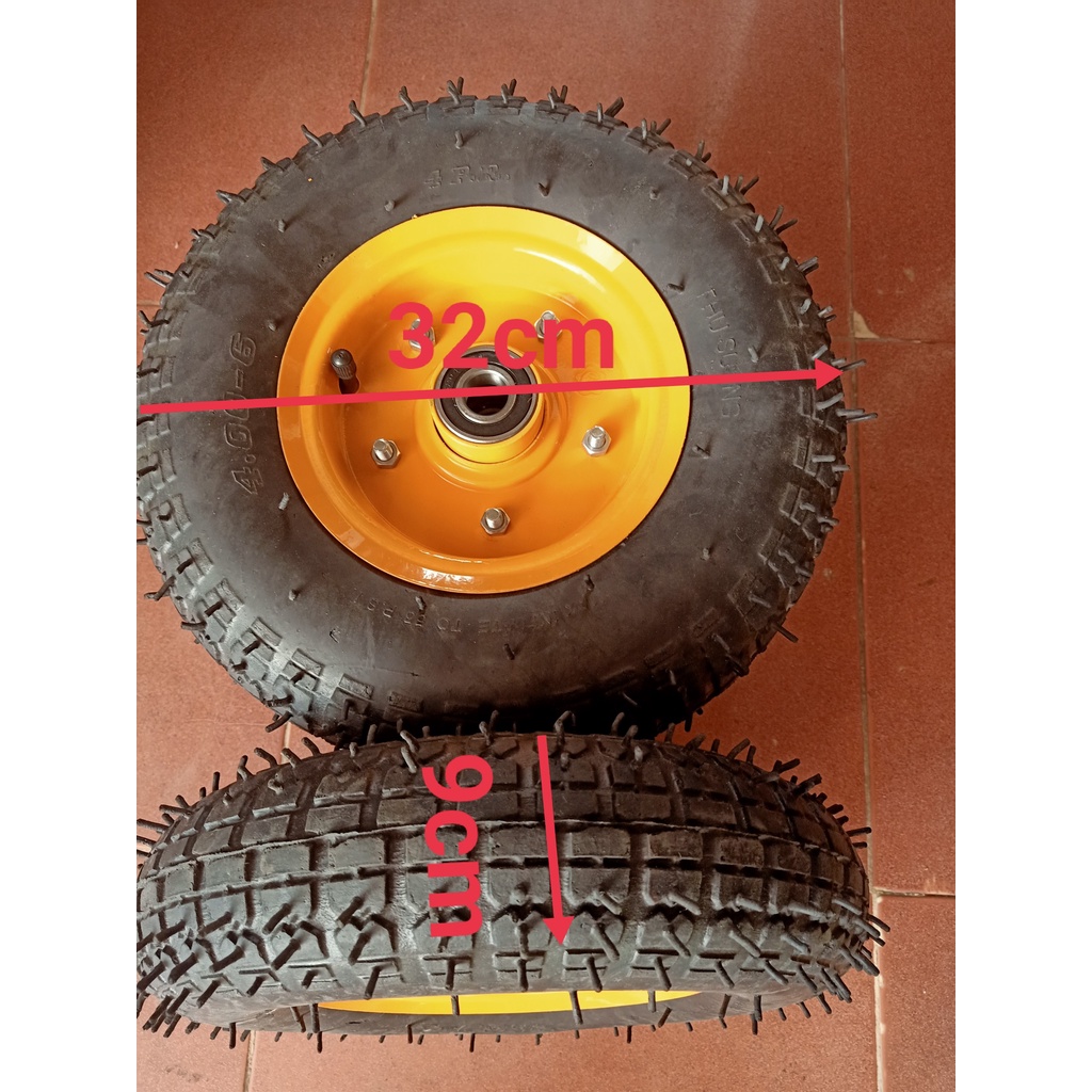 Bánh hơi 32cm giành cho xe điện trẻ em 4.00-6 siêu đẹp