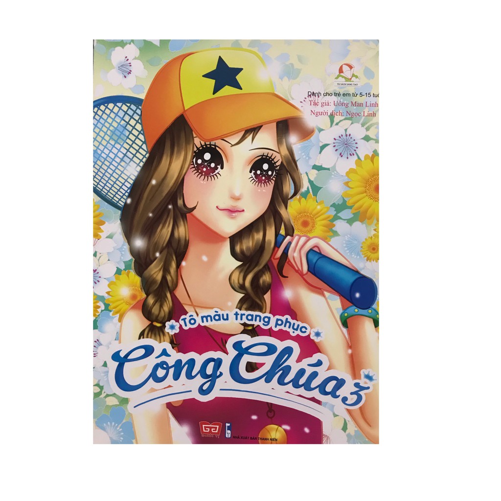 Sách - Tô màu trang phục công chúa 3