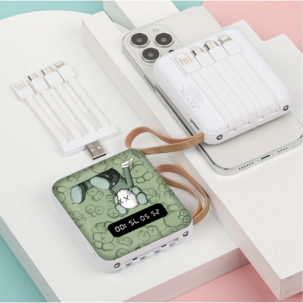 Sản phẩm mới đi kèm với dòng sạc dự phòng mini 20000mAh, pin sạc dự phòng dung lượng lớn