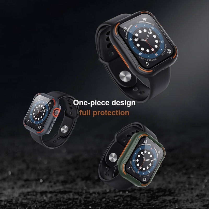 Nillkin CrashBumper case cho Apple Watch 40mm, 44mm Series 4,5,6,SE . Ốp bảo vệ Apple Watch chính hãng cao cấp