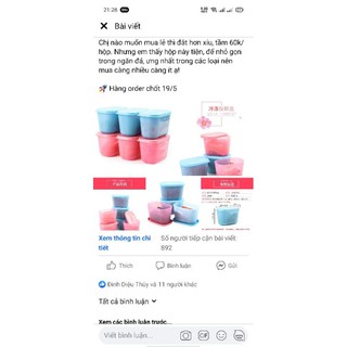 Bình nước, hộp Tupperware