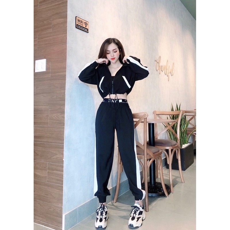 [HÀNG ĐẸP GIÁ TỐT] SET THỂ THAO VIỀN - CHẤT KATE THUN DÀY MỊN ĐẸP - FREESIZE 52KG | BigBuy360 - bigbuy360.vn