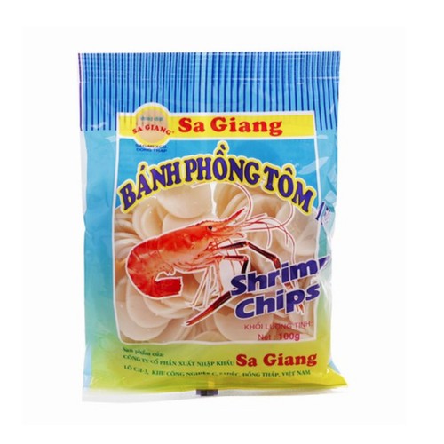 Phồng tôm sa giang gói 100g
