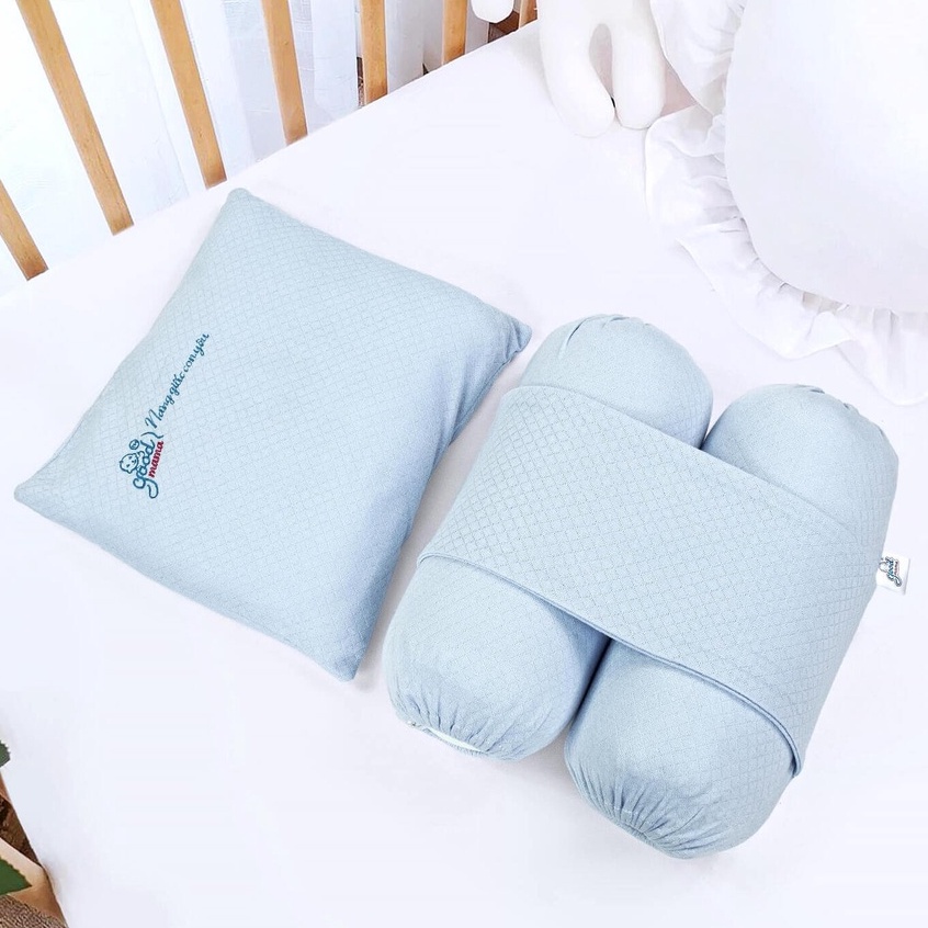 Gối chặn cho bé sơ sinh Goodmama Chính hãng giúp bé ngủ ngon, yên giấc