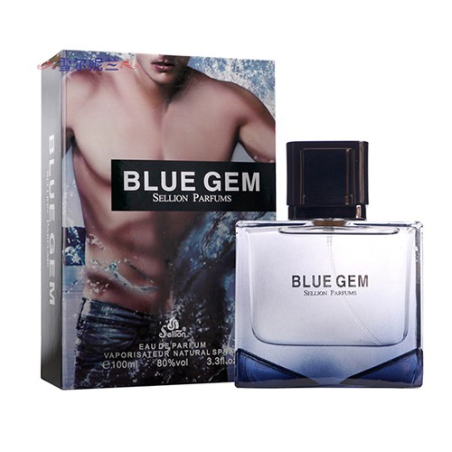 [Nước Hoa Nam] Nước Hoa Nam Chính Hãng BLUE GEM SELLION 100Ml mùi hương nam tính quyến rũ mạnh mẽ sang trọng