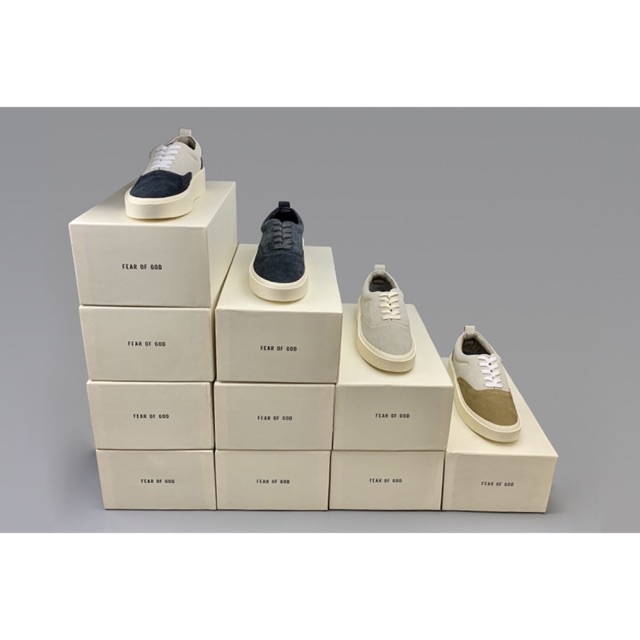Giày Fear Of God 101 suede lace-up sneakers