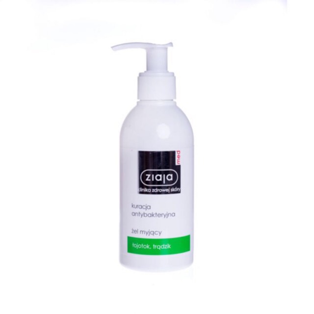 Sữa rửa mặt ziaja med xanh nội địa balan 200ml