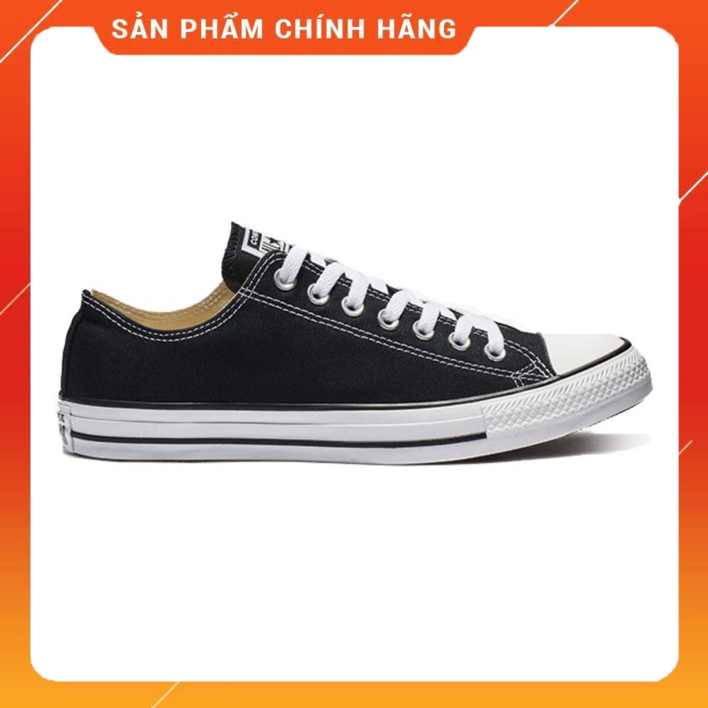 Giày Sneaker [REAL] Converse-Classic-Black-White (Thấp cổ)