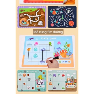 Bộ tìm đường mê cung (Xoá được dùng lại nhiều lần)