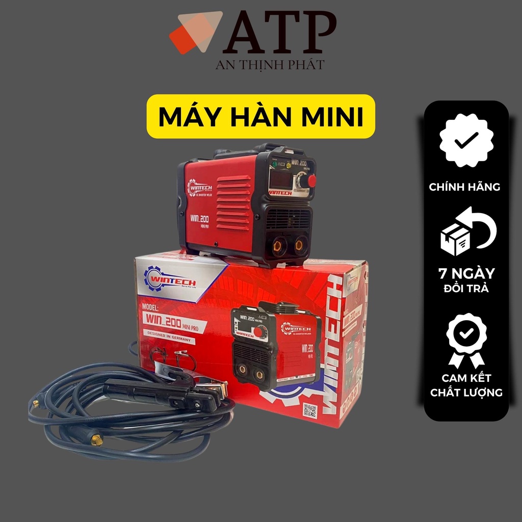 Máy hàn điện tử mini Wintech 200 , máy hàn xách tay