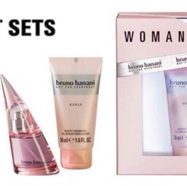 SALE ❣️❣️❣️Set Nước Hoa & Sữa Tắm Bruno Banani Woman