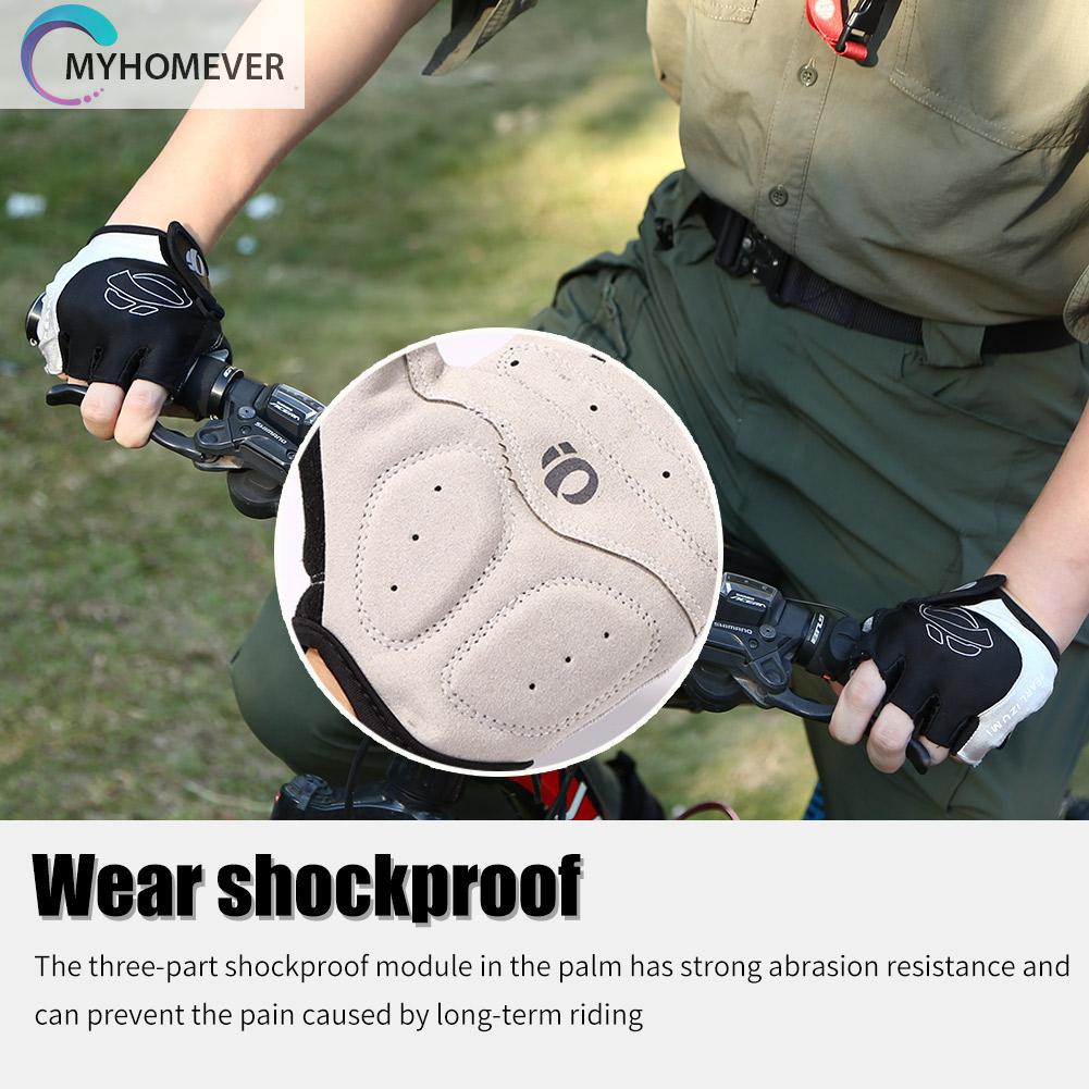 Găng Tay Hở Ngón Thoáng Khí Chống Trượt Cho Hoạt Động Ngoài Trời