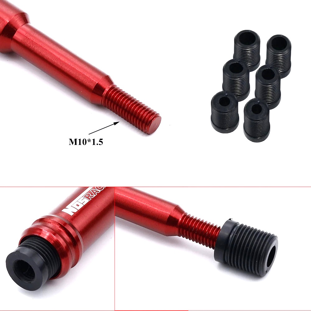 Nos Thanh Nối Dài Cần Số Xe Hơi JDM Bằng Nhôm Có Thể Điều Chỉnh Chiều Cao