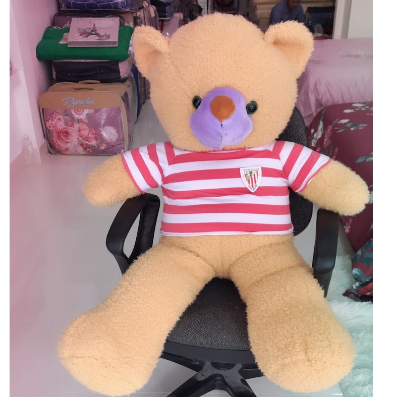 Gấu Teddy vàng nhạt size 80cm