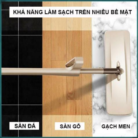 Chổi lau nhà thông minh tự vắt Spin Mod xoay 360 độ-CHẤT LƯỢNG