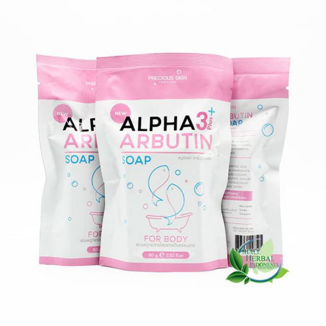 Xà phòng Trắng Da Alpha Arbutin 3 Plus Soap For Body 80g Thái lan