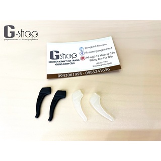 Bộ Gài Tai Silicone Chống Rơi Kính màu đen