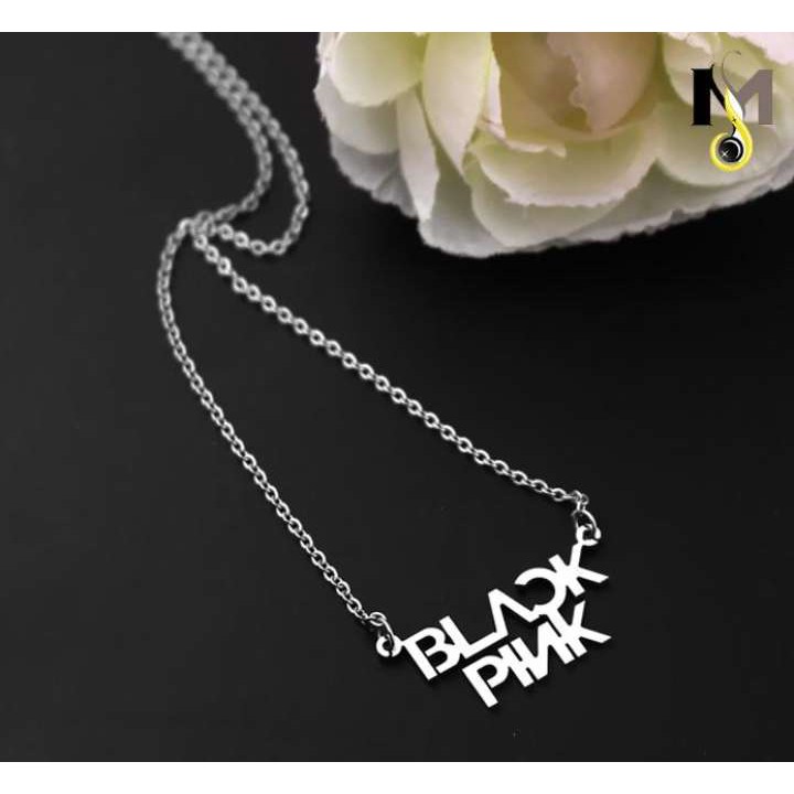 Dây chuyền/ Lăc tay BLACKPINK inox ko phai màu