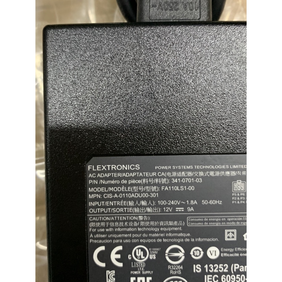 Adaptor cisco 108w 12v9a Cisco PWR-4320-AC 341-0701-03 Power Supply Adapter for ISR4321 FA110LS1-00