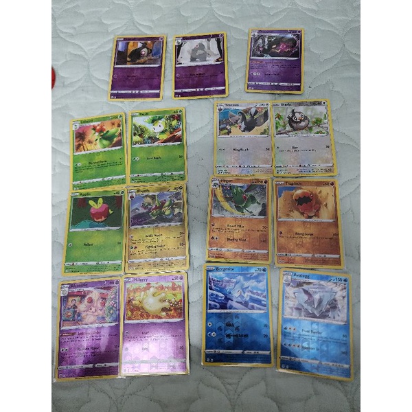 (Bài tiếng Anh) Lá bài Pokemon TCG Reverse Holo (theo cặp)