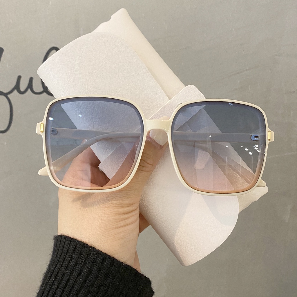 Kính râm thời trang nữ chống tia UV thiết kế kiểu dáng cổ điển sang trong phối màu phong cách- VUÔNG 2020