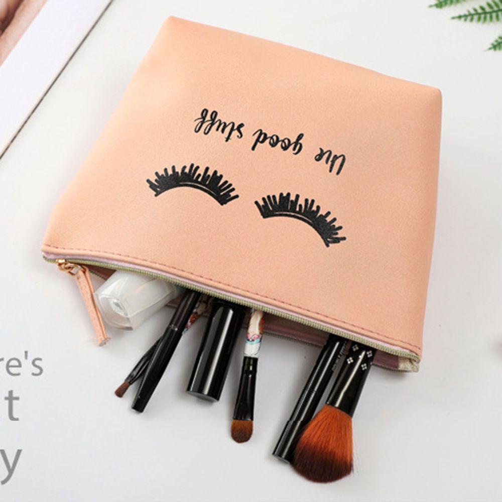 XIANTIN Túi Đựng Bút / Đồ Trang Điểm Có Khóa Kéo Tiện Dụng Khi Đi Du Lịch