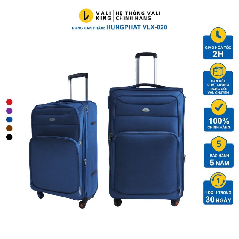 Vali Vải Hùng Phát Dòng Cao Cấp size 20