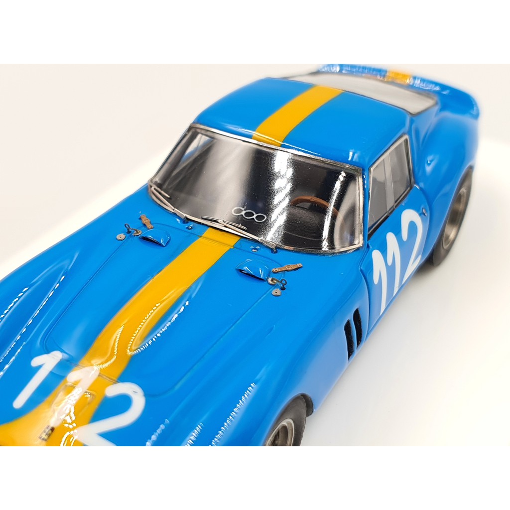 Xe Mô Hình Ferrari 250GTO S/N 3445GT #112 Limited Tỉ lệ 1:64 Hãng sản xuất My64 ( Xanh Dương #112 )