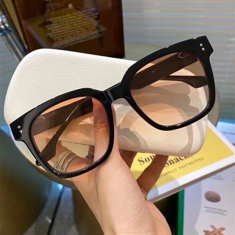 Kính mắt thời trang mắt kính Ánh Nâu hottrend