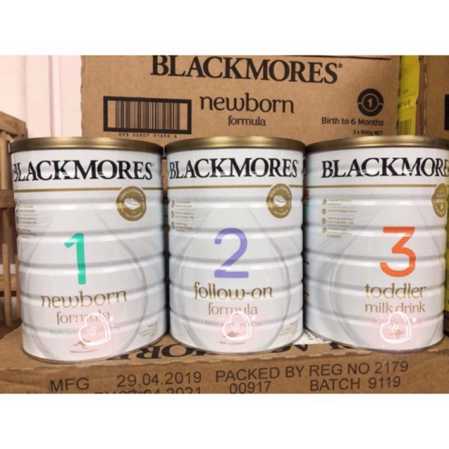 🍼 Sữa BLACKMORE 900gr đủ 3 số 1,2,3 ÚC.