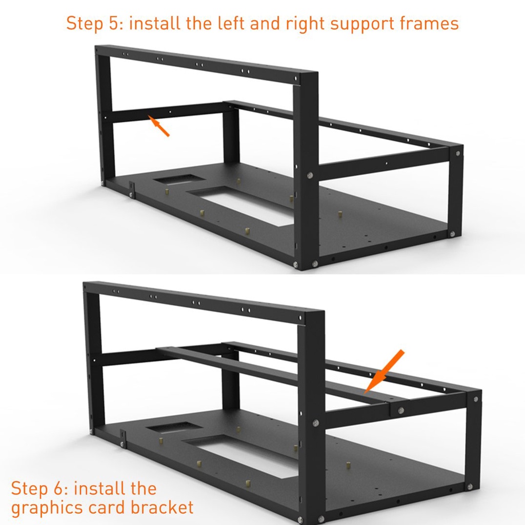 Khung Xếp Chồng Lên Nhau Eth / Etc / Zec Cho 6 Gpu 8 Gpu Crypto | BigBuy360 - bigbuy360.vn