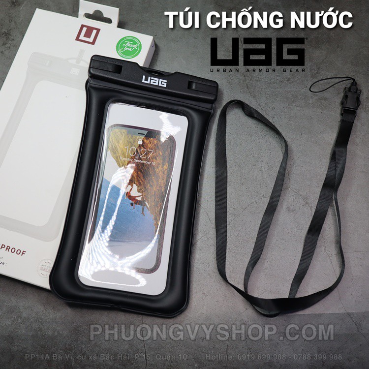 Túi chống nước UAG chính hãng (kích thước to để được điện thoại 7 inch)