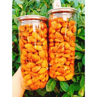 HẠNH NHÂN KINGNUTS RANG BƠ VỎ MỎNG HŨ 250G -  450G (Hình Thật)