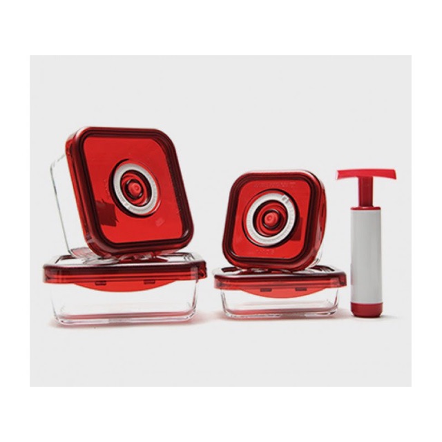 Bộ 4 hộp thủy tinh salsa hút chân không Sony Shopee Việt Nam