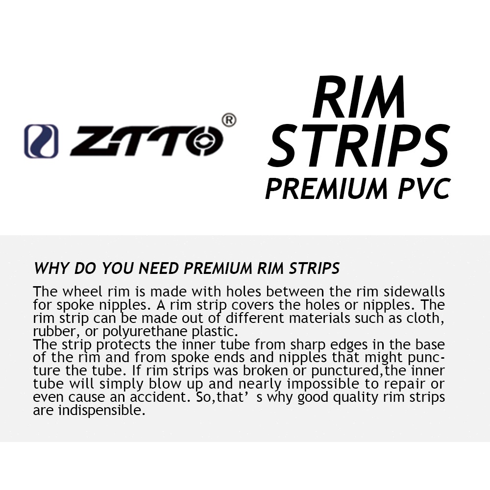 1 Cặp Băng Quấn Vành Xe Đạp MTB Bằng PVC Cho Xe Đạp 20 24 26 27.5 29 Inch 700c